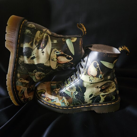 Dr. Martens Shoes - Dr. Martens Pascal “Hell” Boots – Women’s 10 / Men’s 9 – Limited Edition